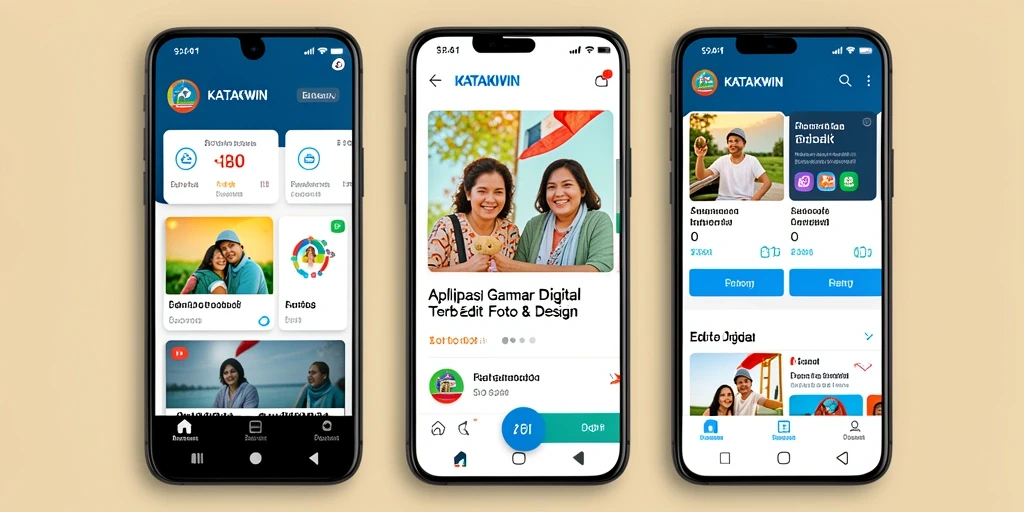 Tampilan antarmuka KATAKWIN yang modern dan intuitif.