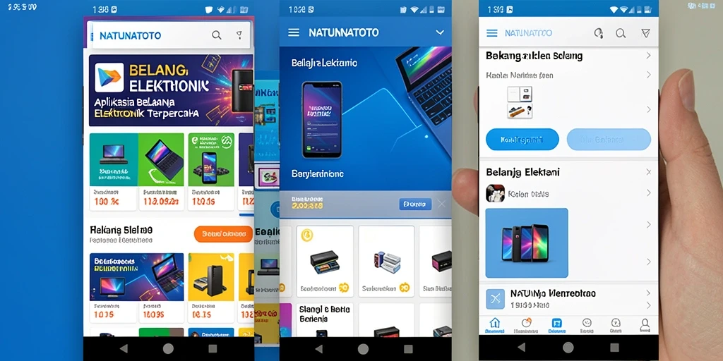Antarmuka aplikasi NATUNATOTO yang modern dan fungsional.