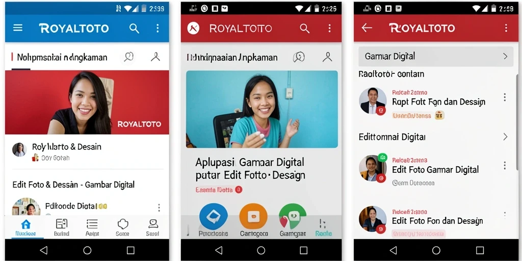 Antarmuka intuitif dan fitur canggih dari ROYALTOTO untuk desain digital.