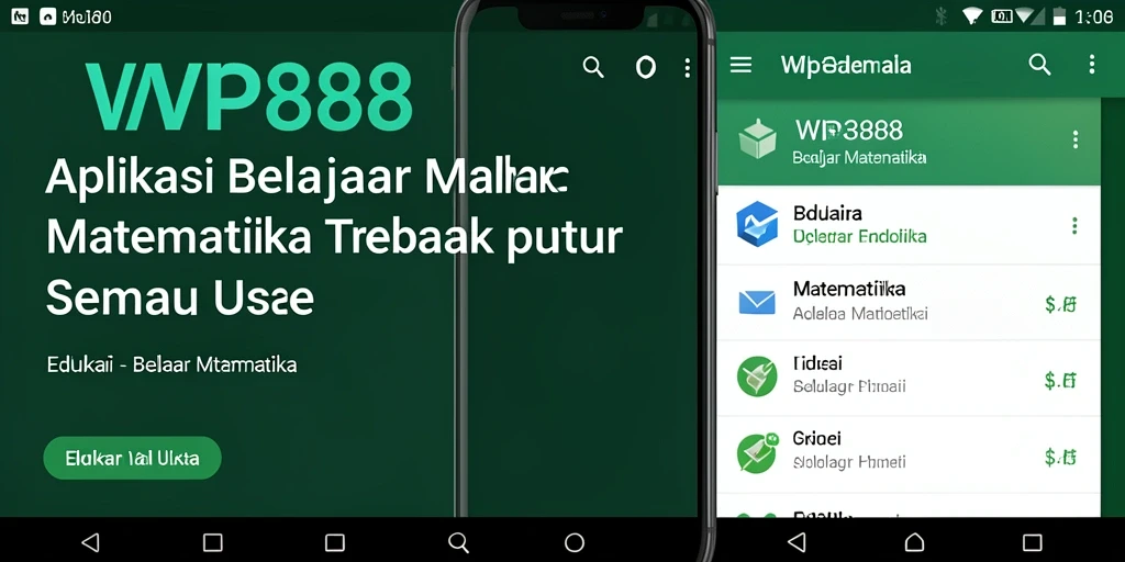 Antarmuka WP888 yang interaktif dan ramah pengguna.
