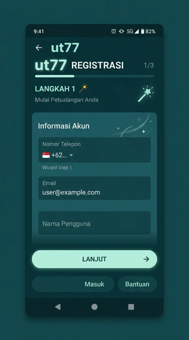 Buat Akun Baru di ut77 dengan Mudah